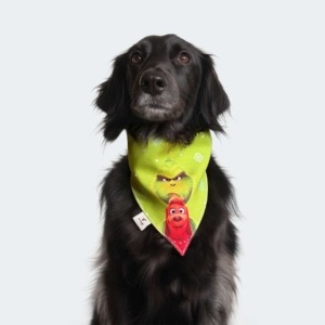 Bandana de Broche Fiestas Fin de Año Reversible